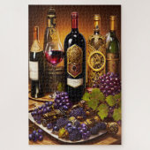 Vintager Wein Puzzle (Vertikal)