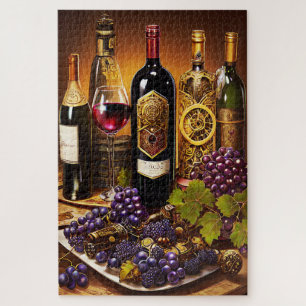 Vintager Wein Puzzle