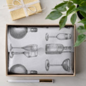 Vintager Wein Seidenpapier (Geschenk)