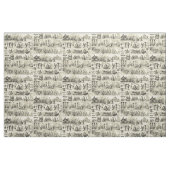 Vintager Wein Weinkultur und Erde Muster Stoff (Fat Quarter (45,7 x 55,9 cm))