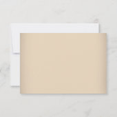 Vintager Weinfeldausweis RSVP Karte (Rückseite)