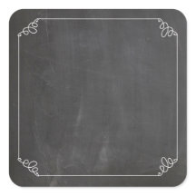 Vintager weißer Blüh-Rahmen für Chalkboard