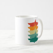 Vintager Weißer Hai Kaffeetasse (VorderseiteRechts)