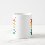 Vintager Weißer Hai Kaffeetasse (Mittel)