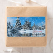 Vintager weißer Schnee Glitzer Weihnachtsfeiertag (Insitu)