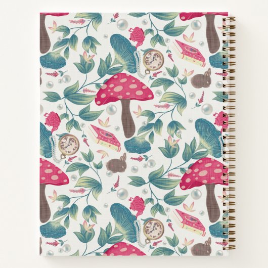 Vintager Weißkern Notizblock (Rückseite)