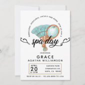 Vintager Wellness-Center Einladung (Vorderseite)