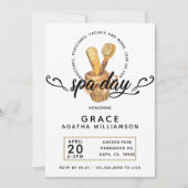 Vintager Wellness-Center Einladung (Vorderseite)