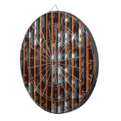 Vintager Wellzinn Dartscheibe (Vorderseite rechts)