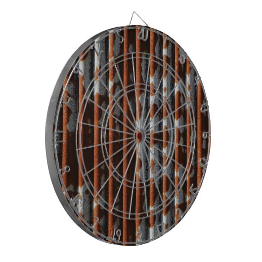 Vintager Wellzinn Dartscheibe (Vorderseite Links)