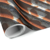 Vintager Wellzinn Geschenkpapier (Rolleneckpunkt)