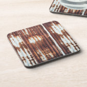 Vintager Wellzinn Getränkeuntersetzer (Linke Seite)