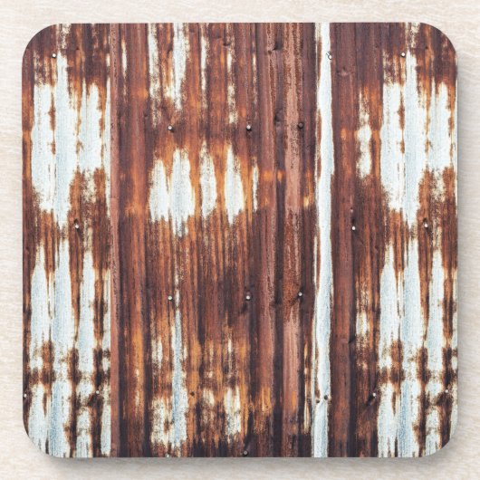 Vintager Wellzinn Getränkeuntersetzer (Vorderseite)