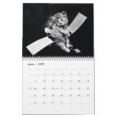 Vintager Welpen-u. Kätzchen-Gewohnheit Kalender (Mär 2027)