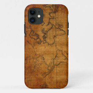 Vintager Weltkarte iPhone 5/5S Fall Case-Mate iPhone Hülle