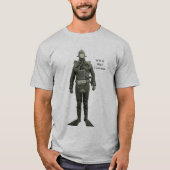 Vintager Weltkrieg-Bergwerk-Freigaben-Taucher T-Shirt (Vorderseite)