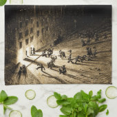 Vintager Weltkrieg Geschirrtuch (Gefaltet)