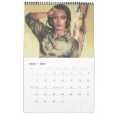 Vintager Weltkrieg-Plakat-Kalender 2012 Kalender (Mär 2027)