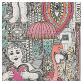 Vintager Wendemantel Stoff (Nahaufnahme)