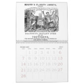 Vintager Werbungskalender Kalender (Feb 2027)