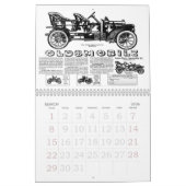 Vintager Werbungskalender Kalender (Mär 2026)