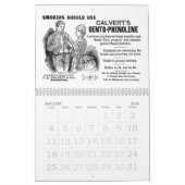 Vintager Werbungskalender Kalender (Jan 2026)