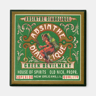 Vintager Wermut-Aufkleber-Magnet Magnet