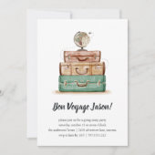 Vintager Wert | Auf dem Weg zur Party Einladung (Vorderseite)