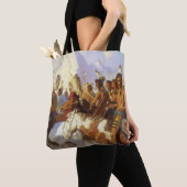 Vintager Western Art, Party des Indischen Krieges Tasche (Von Nahem)