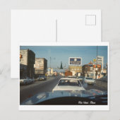 Vintager Western Avenue Blue Island, Illinois 1966 Postkarte (Vorne/Hinten)