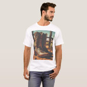 Vintager Western Cowboy Boots T - Shirt (Vorne ganz)