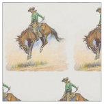 Vintager Western-Cowboy-str&#228;ubendes Pferdegewebe Stoff