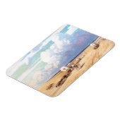 Vintager Western Cowboys, Deckwagen von Wyeth Magnet (Linke Seite)