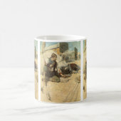 Vintager Western Cowboys, Hopalong by NC Wyeth Kaffeetasse (Mittel)
