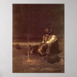 Vintager Western Cowboys, Plains Herder von NC Wye Poster