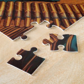 Vintager Western Cowgirl Button Up Puzzle (Seite)