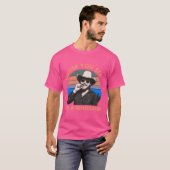 Vintager Western Funny Graphic T-Shirt (Vorne ganz)