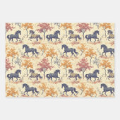 Vintager Western Geschenkpapier Set (Vorderseite 3)