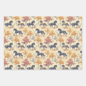 Vintager Western Geschenkpapier Set (Vorderseite)