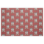 Vintager Western lädt Muster auf Stoff (Fat Quarter (45,7 x 55,9 cm))