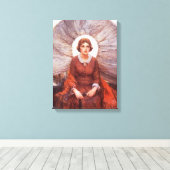 Vintager Western, Madonna der Prärie von Koerner Leinwanddruck (Insitu (Holzboden))