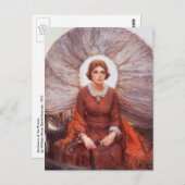 Vintager Western, Madonna der Prärie von Koerner Postkarte (Vorne/Hinten)