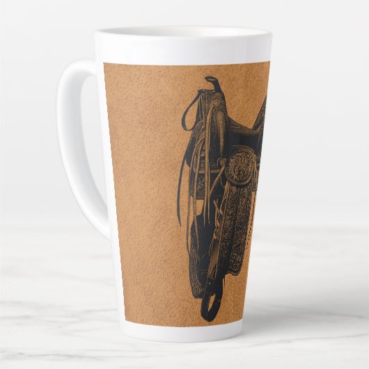 Vintager Western Milchtasse (Linke Ecke)