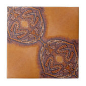 Vintager Western mittelalterliches Renaissancesled Fliese (Vorderseite)