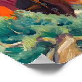 Vintager Western Print #5 Shootout Poster (Ecke)