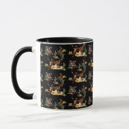 Vintager Western Rodeo Events Cowgirl Cowboy Tasse