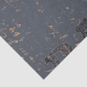 Vintager Western Schwarzer Himmel Seidenpapier (Detail)