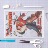 Vintager Western Seidenpapier (Handwerk)