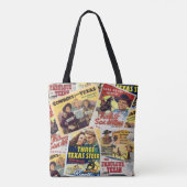 Vintager Western Texas Movie Poster Print 2 Tasche (Rückseite)