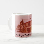 Vintager Westport Gepäck-Umbau - Eisenbahn-Platz Kaffeetasse (Vorderseite Links)